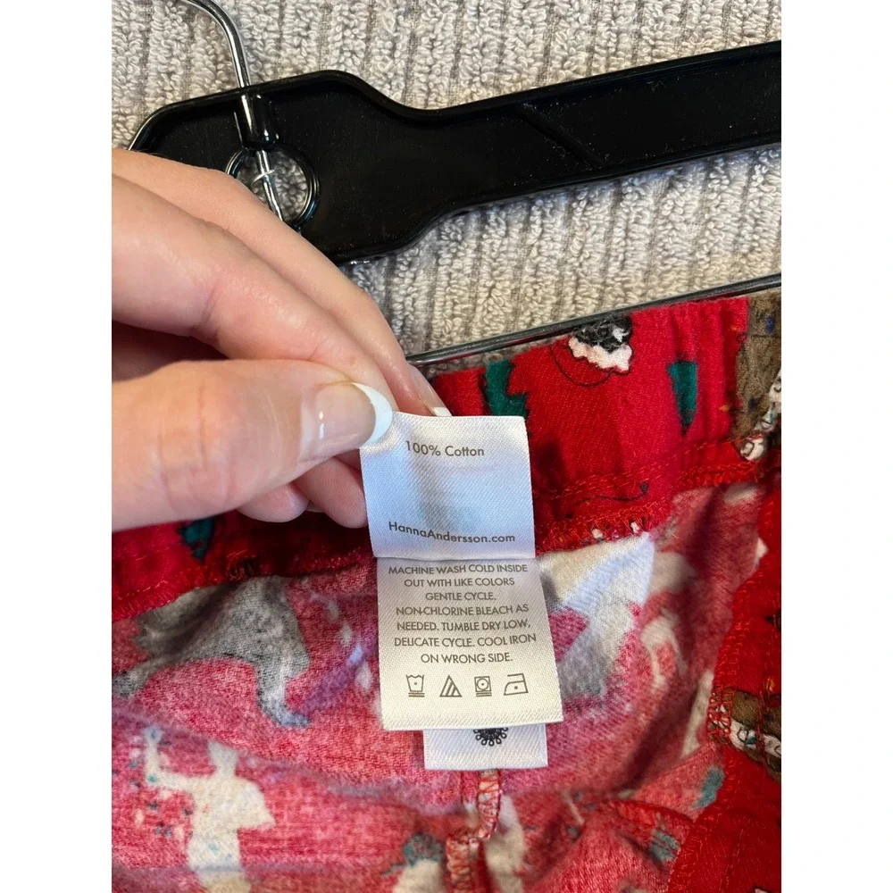 Hanna Andersson Star Wars Christmas Flannel Pajama Pants Adult XXL Red Lounge